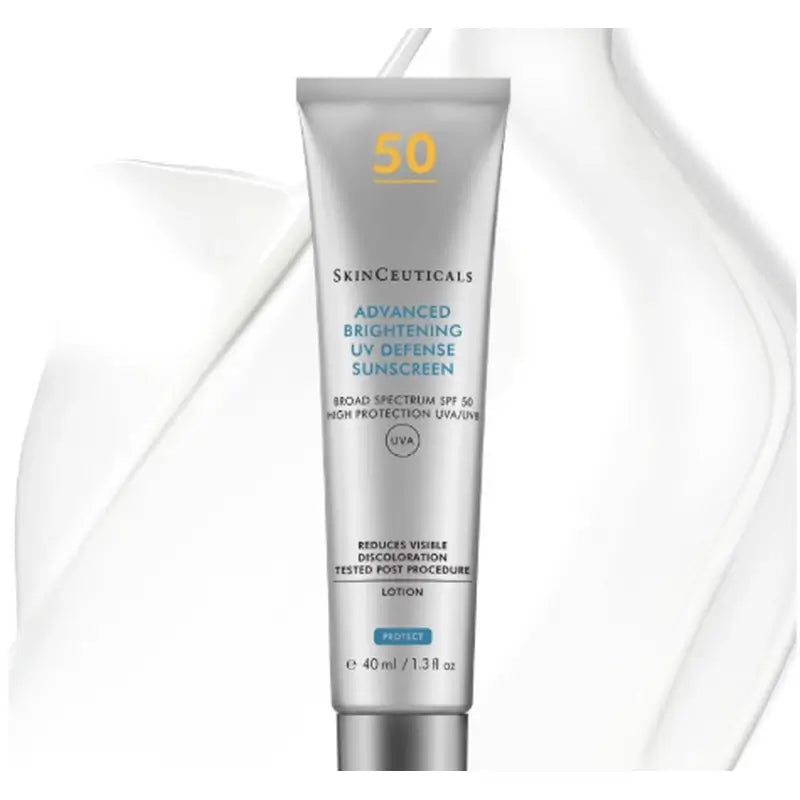 SkinCeuticals Advanced Brightening UV Defense Sonnenschutzcreme für Gesicht und Körper LSF 50, 40 ml