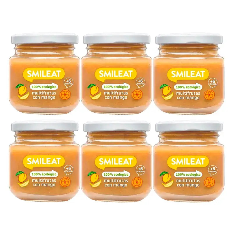 Smileat Multifruits mit Mango, 6x130 Gr