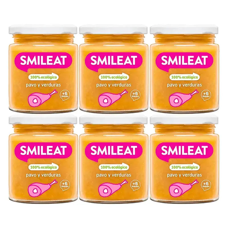 Smileat Putenfleisch-Gemüse-Torte, 6x230 Gr