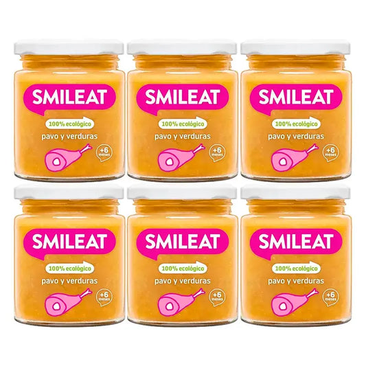 Smileat Putenfleisch-Gemüse-Torte, 6x230 Gr