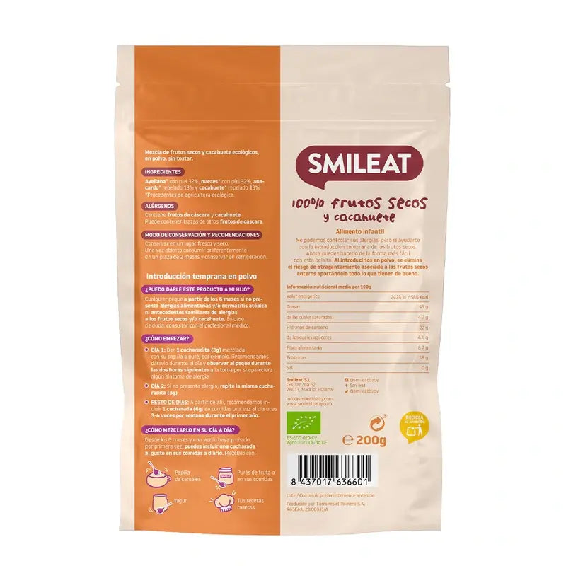 Smileat Mix Nüsse & Erdnüsse Eco , 200 g