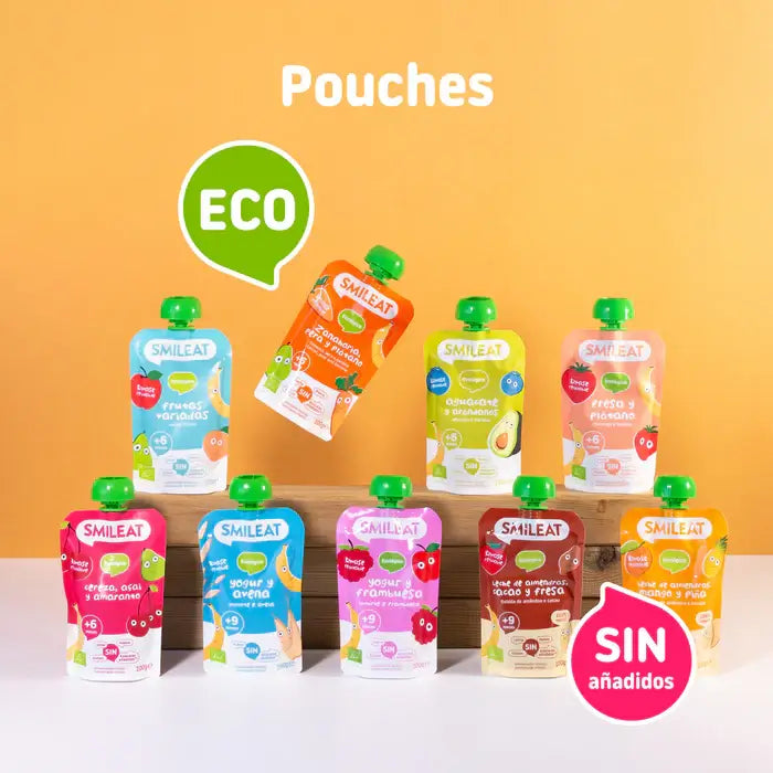 Smileat Pouch Assorted Fruits, 100 Gramm