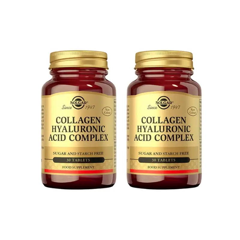 Solgar Hyaluronsäure-Komplex mit Kollagen, 2X30 Tabletten