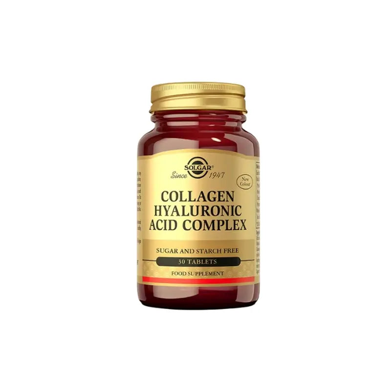 Solgar Hyaluronsäure-Komplex mit Kollagen, 3X30 Tabletten