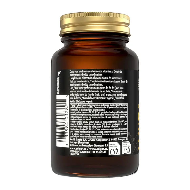 Solgar Zelluläre Energie, 28 Kapseln