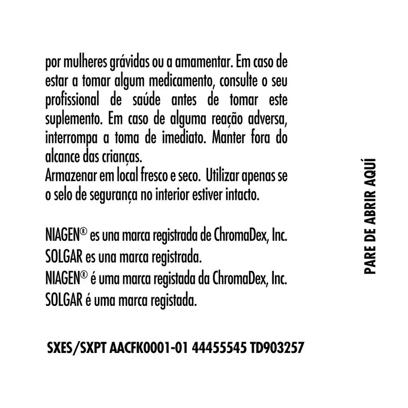 Solgar Zelluläre Energie, 28 Kapseln