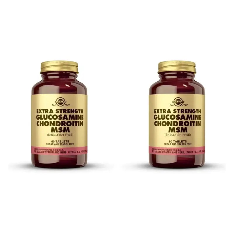 Solgar Glucosamin Chondroitin Msm, 2X60 Tabletten