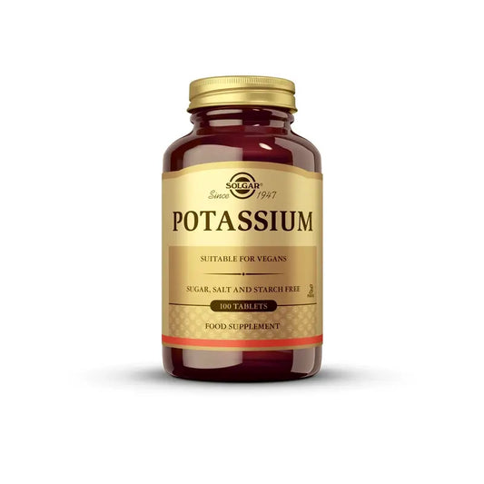 Solgar Potassium, 100 tablets