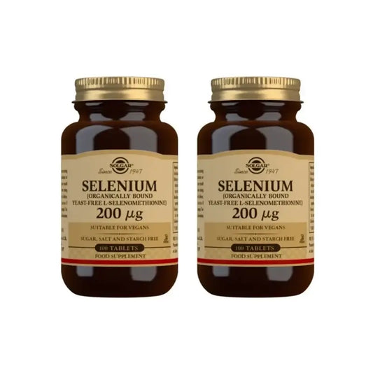 Solgar Selen Hefe frei, 2X100 Tabletten