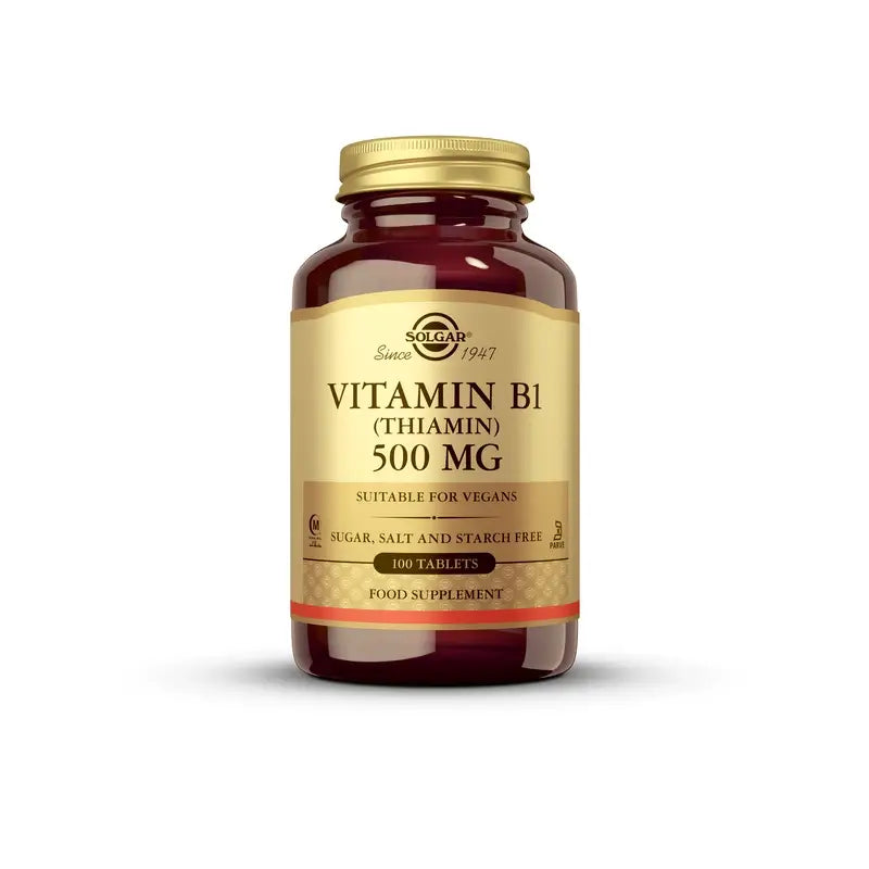 Solgar Vitamin B1 500 mg, 100 tablets