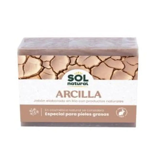 Solnatural Acne Clay Bar Soap 100Gr.