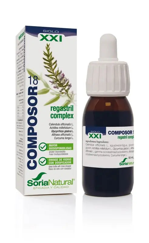 Soria Natural Composor 18 Regastril Complex S Xxi, 50 Ml