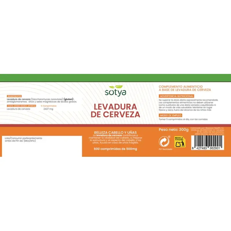 Sotya Bierhefe 600 Comp.