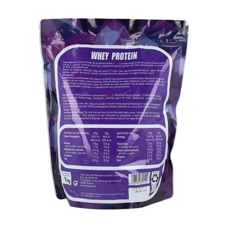 Sotya Proteine Molkenprotein Schokolade 1Kg.