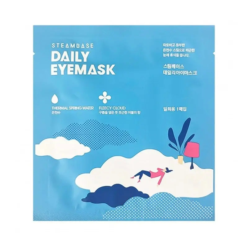 Steambase Daily Augenmaske Fleecy Cloud , 1 Stück
