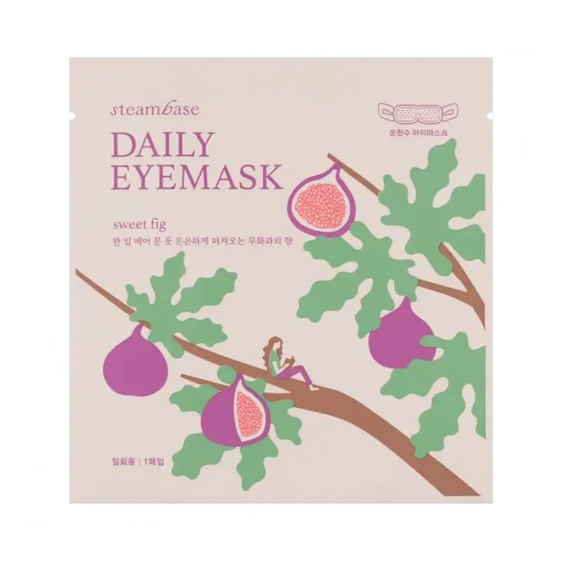 Steambase Daily Augenmaske Sweet Fig , 1 St.