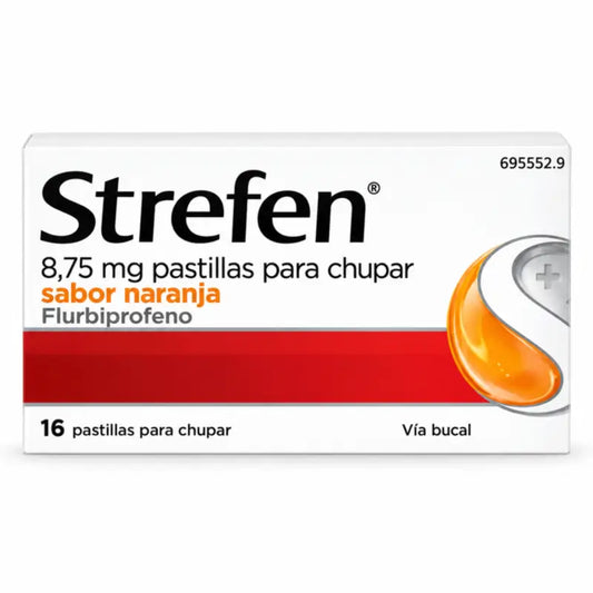 Strefen Orange, 16 Lutschtabletten, zum Lutschen