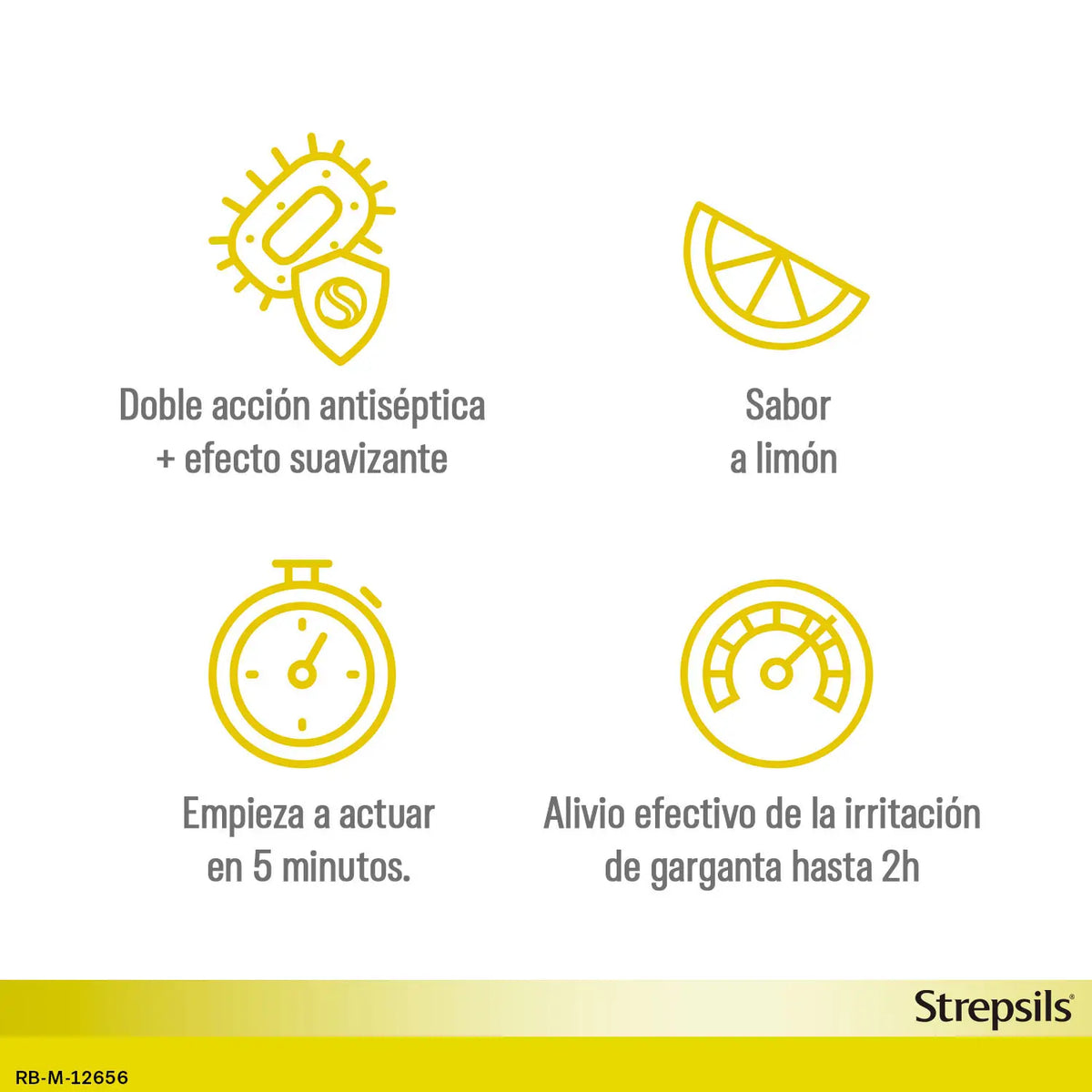 Strepsils Zuckerfrei Zitrone, 24 Lutschtabletten