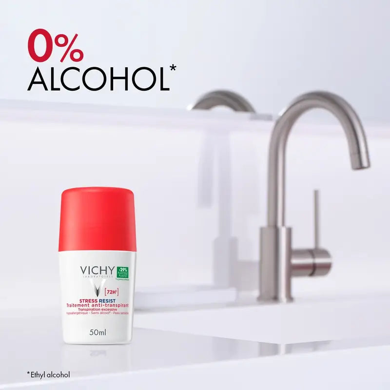 Vichy Stress Resist Deodorant Intensive Anti-Transpirant Behandlung 72H Roll-On 50 ml