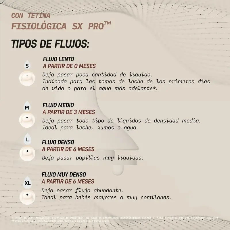 Suavinex Babyflasche 360 ml, Dense Flow (L), +6 Monate, Wonderland Flowers Blau