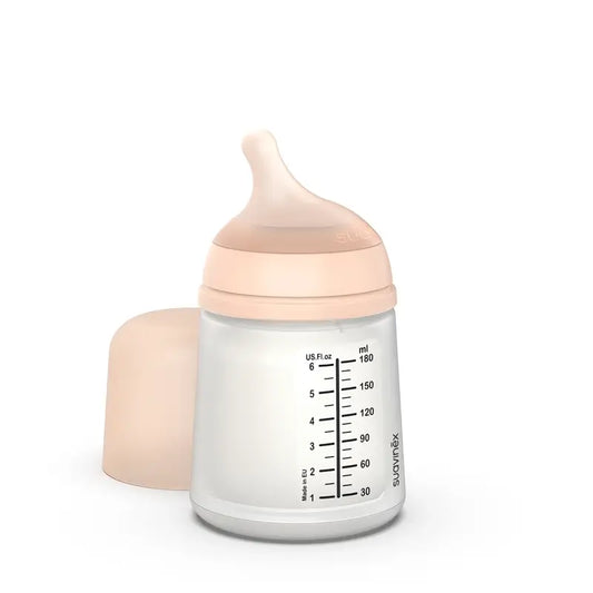 Suavinex Anti-Kolik-Flasche Zero Zero 180 Ml, Adaptable Flow (A), +0 Monate, Fair