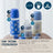 Suavinex Trinkflasche Sauger Sx Pro Slow Flow (S) +0 Monate Wild&Free Blau, 150 ml