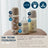 Suavinex Nuckelflasche Sx Pro Slow Flow (S) +0 Monate Wild&Free Beige, 150 ml