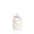 Suavinex Babyflasche Glas 120 ml, Slow Flow (S), +0 Monate, Rosa Poesie