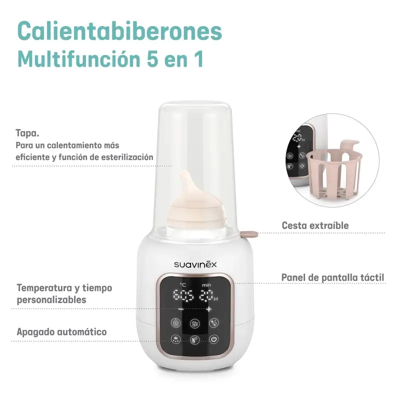 Suavinex Flaschenwärmer & Sterilisator 2 in 2