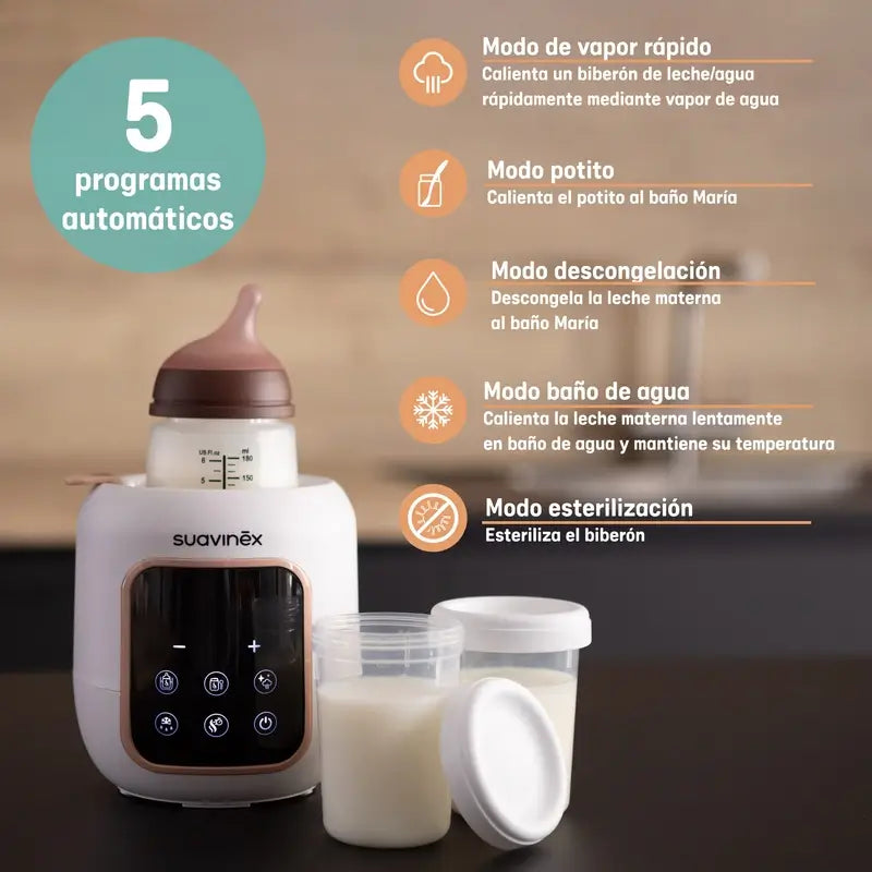 Suavinex Flaschenwärmer & Sterilisator 2 in 2