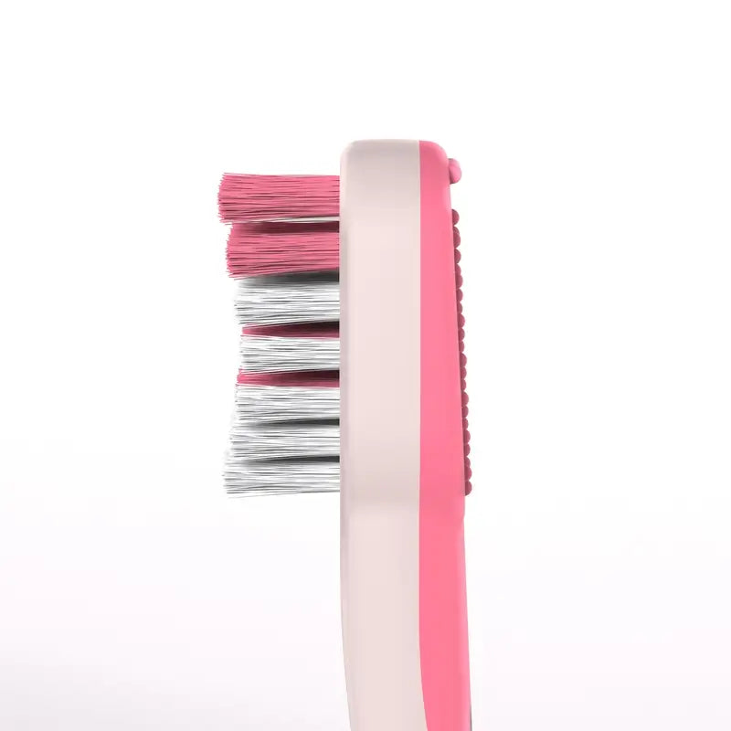 Suavinex Zahnbürste Säuglingszahnbürste 2 bis 6 Jahre, Rosa