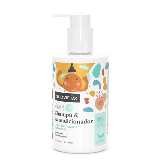 Suavinex Conditioning Shampoo 3 bis 10 Jahre, 300 ml