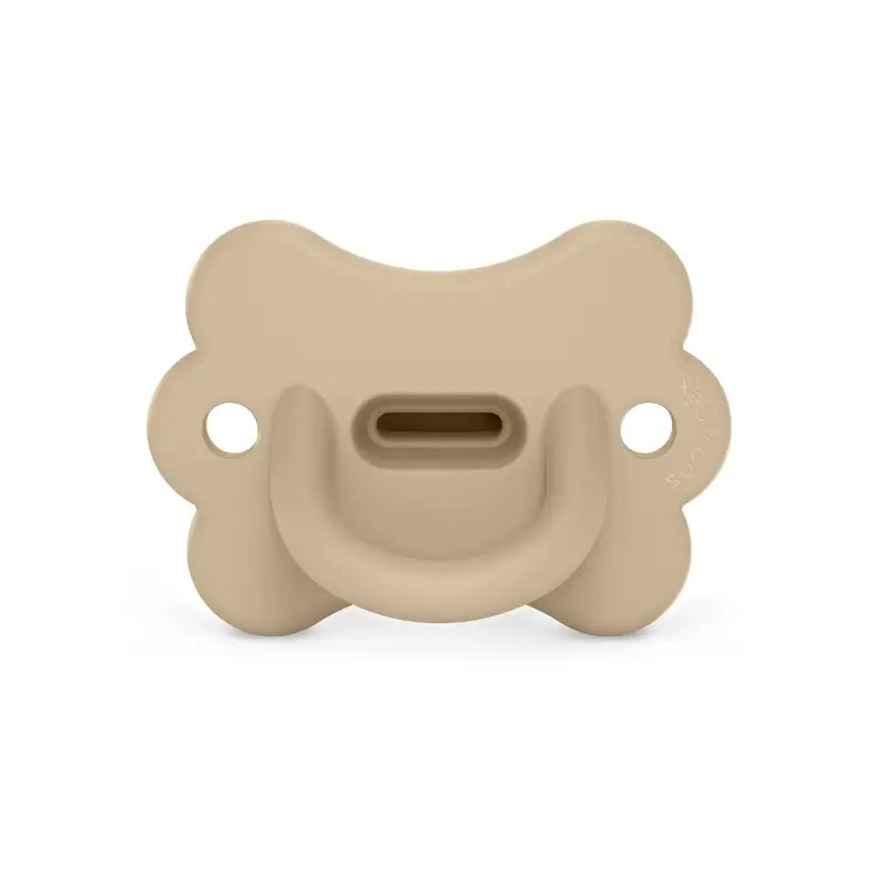 Suavinex Schnuller alle Silikon Schnuller Sx Pro, 6/18 Monate, Irish Cream Butterfly