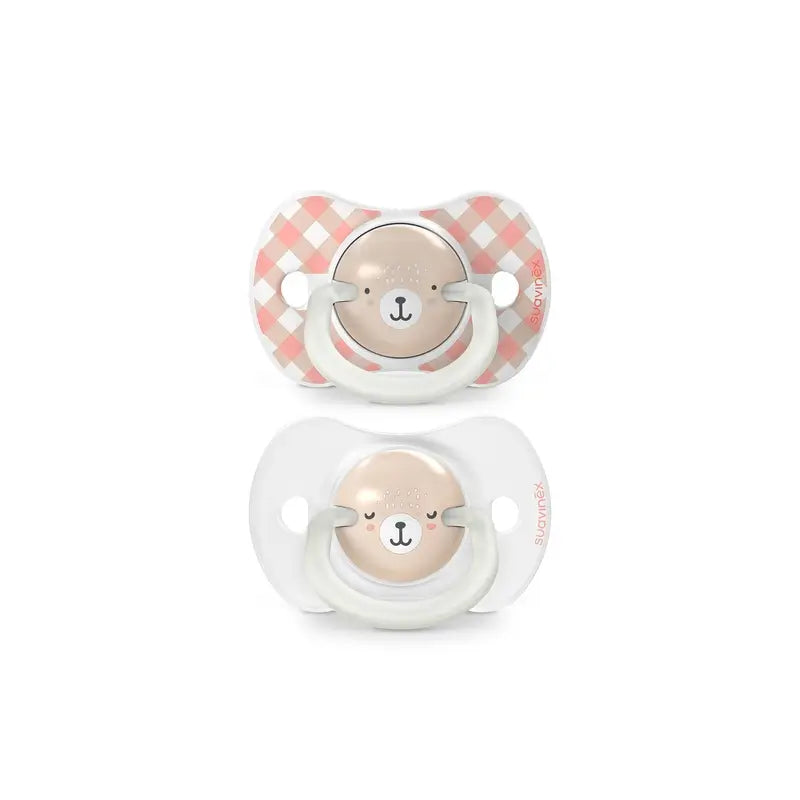 Suavinex Nacht & Tag Schnuller Nacht & Tag Sauger Sx Pro 0/6 Monate Rosa, 2 Einheiten