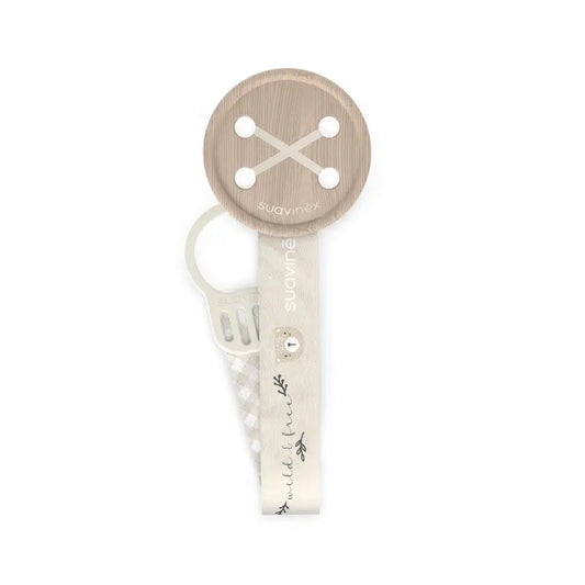 Suavinex Schnuller-Band +0 Monate Wild&Free Beige