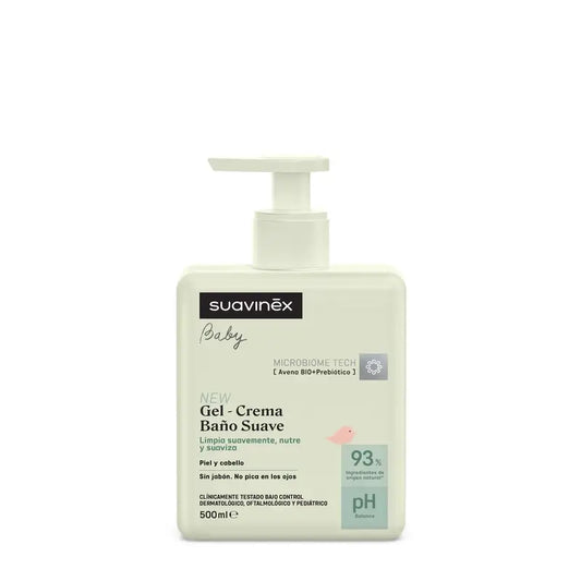 Suavinex Gel - Sanfte Baby-Badecreme, 500 ml