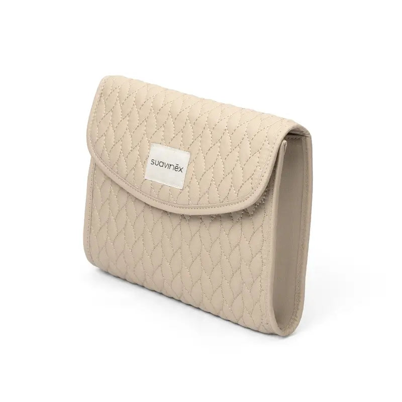 Suavinex Neugeborenes Kulturtasche Tuch, Beige