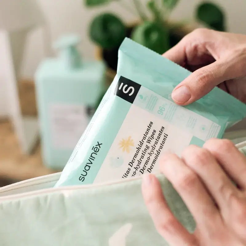 Suavinex Dermo-Feuchtigkeitstücher, 25 Stück