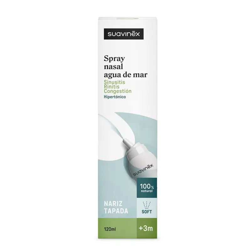 Suavinex Hypertonisches Nasenspray, 120 ml