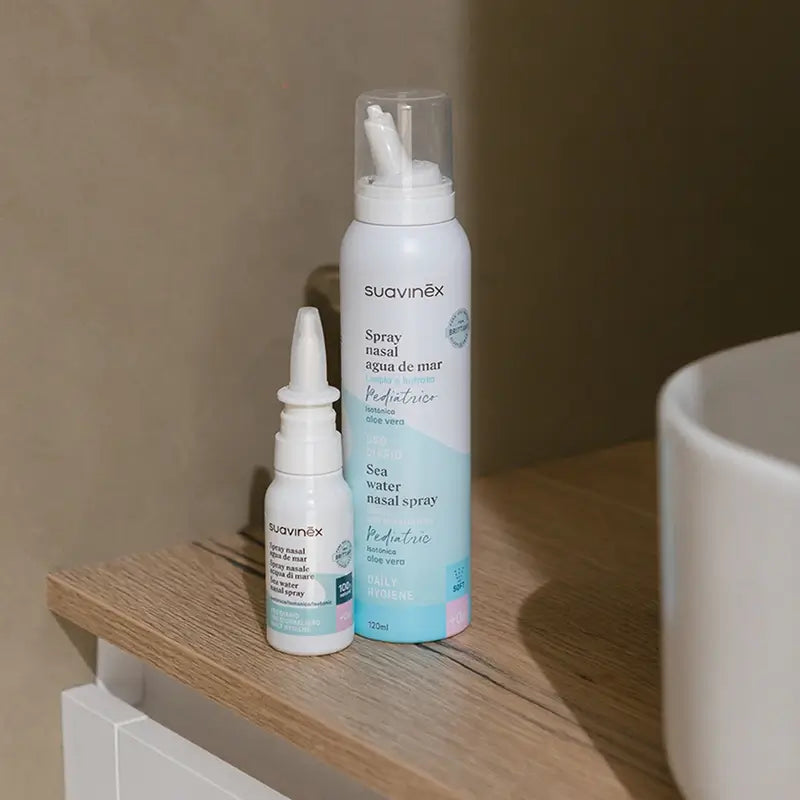 Suavinex Isotonisches Nasenspray für Säuglinge +0 Monate, 30 ml