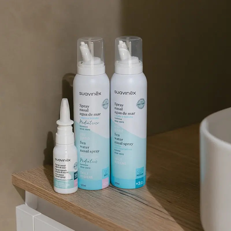 Suavinex Isotonisches Nasenspray für Säuglinge +0 Monate, 30 ml
