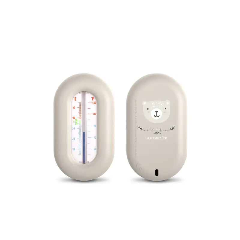 Suavinex Badethermometer Wild&Free Design Grau