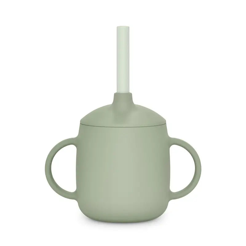 Suavinex Learning Cup 3-In-1 Silikon, +6 Monate, Grün