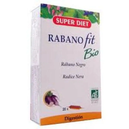 Superdiet Rabanofit (Black Radish) Bio 20Amp