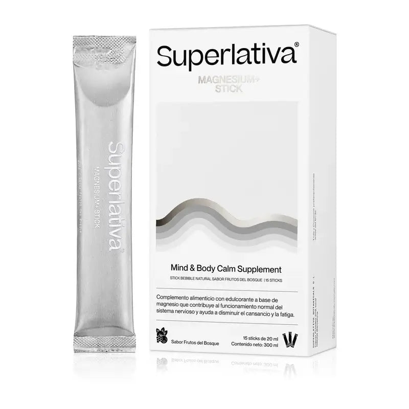 Superlativa Magnesium+, Stick, 15 Sticks