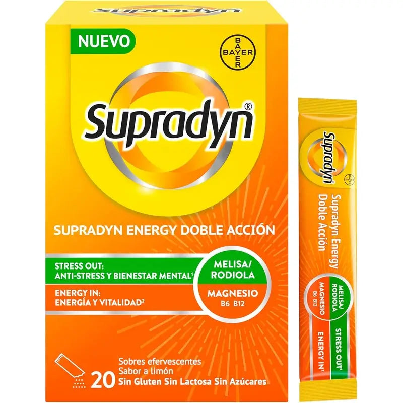 Supradyn Energy Double Action, 20 Beutel