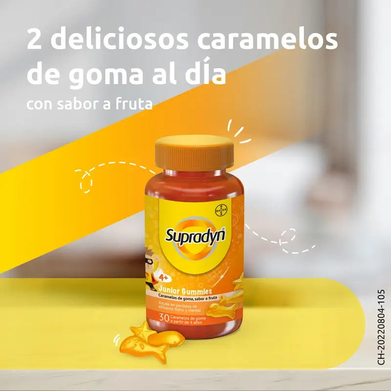 Supradyn Junior Gummibärchen Vitamine und Energie Kinder, 30 Gummibärchen