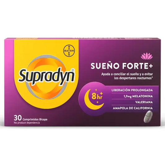 Supradyn Sleep Forte+ reduziert das nächtliche Erwachen, 30 Tabletten