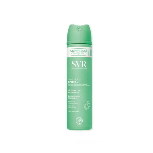 SVR Spirial Vegetal Deodorant Antitranspirant Spray, 75 ml