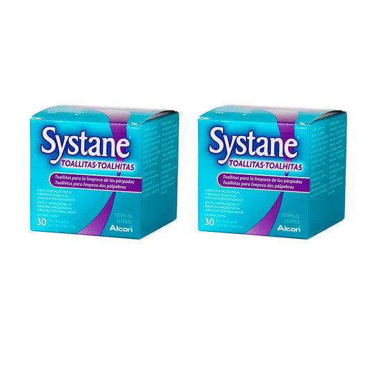 Systane Wipes, Pack 2 X 30 Units